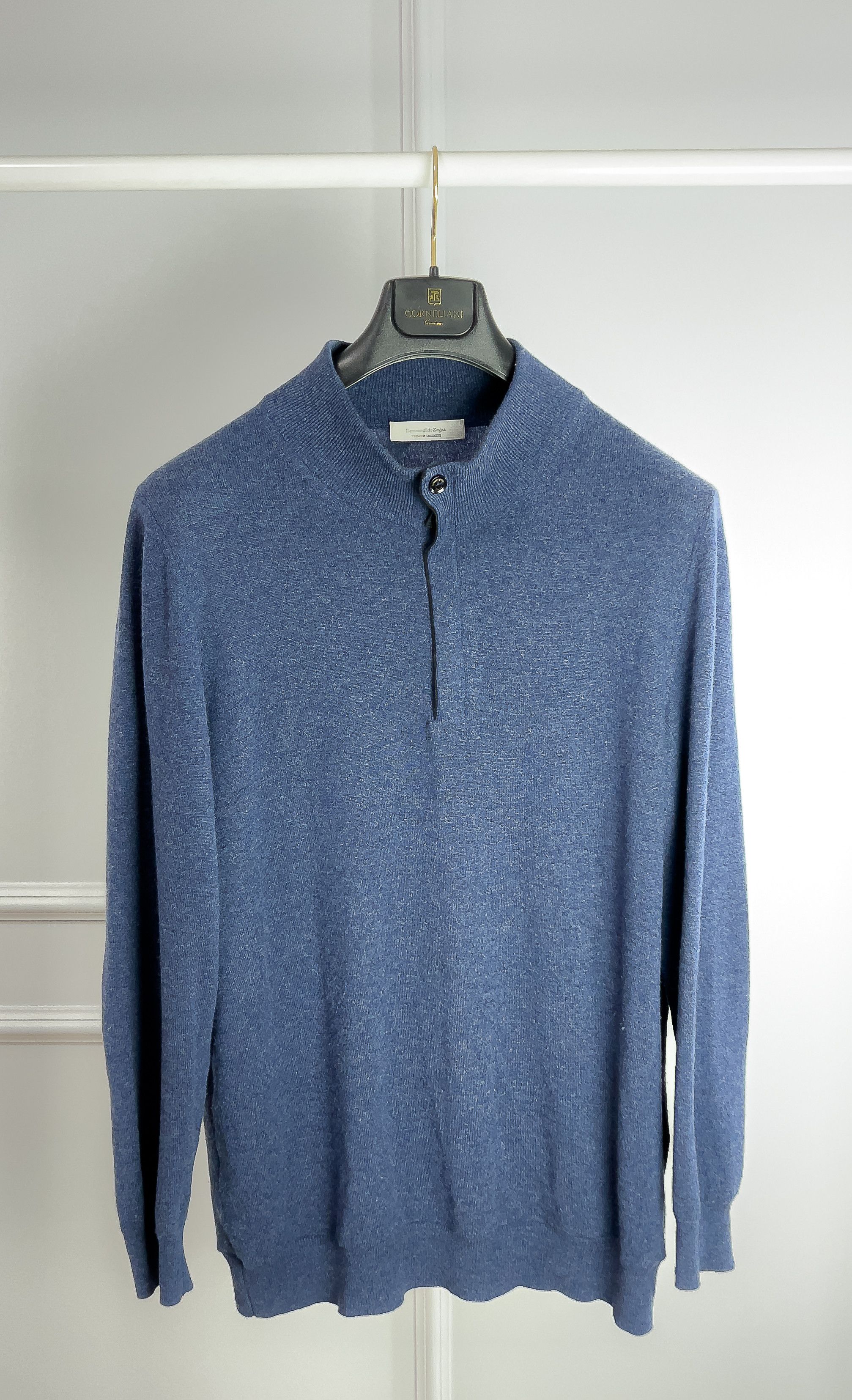 Ermenegildo Zegna Men's cashmere sweater Ermenegildo Zegna Size US XL / EU 56 / 4 - 1 Thumbnail