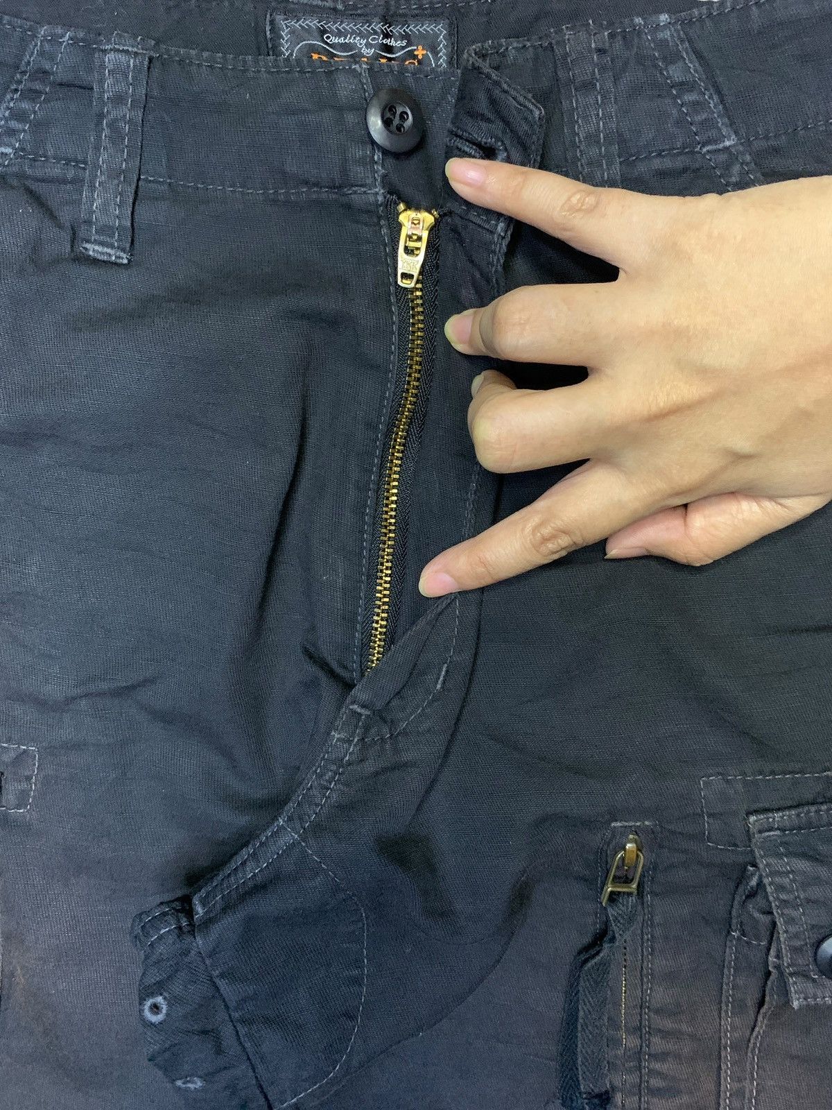 Other Vintage Japanese Brand Tactical Cargo Loose Fit Pants Size US 30 / EU 46 - 3 Thumbnail