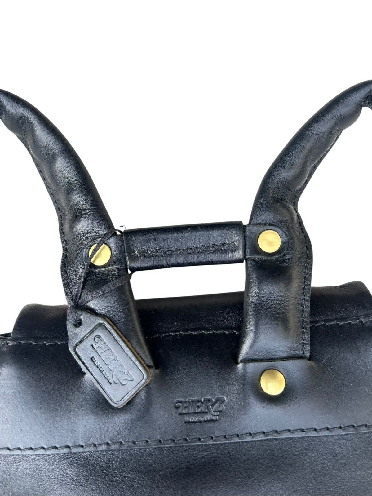 Leather Horsehide Leather Backpack By HERZ Japan Size ONE SIZE - 12 Thumbnail