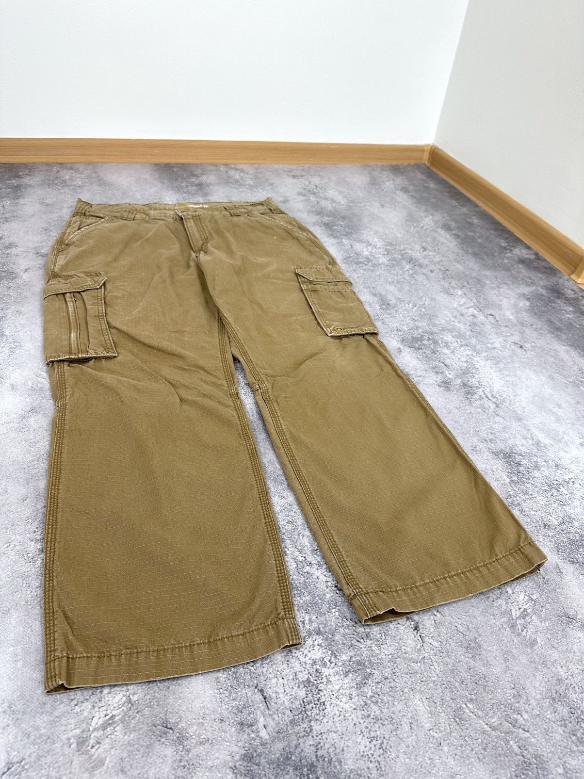 Carhartt Vintage Carhartt Cargo Force Utility Y2K Baggy Work Pants Size US 36 / EU 52 - 9 Thumbnail