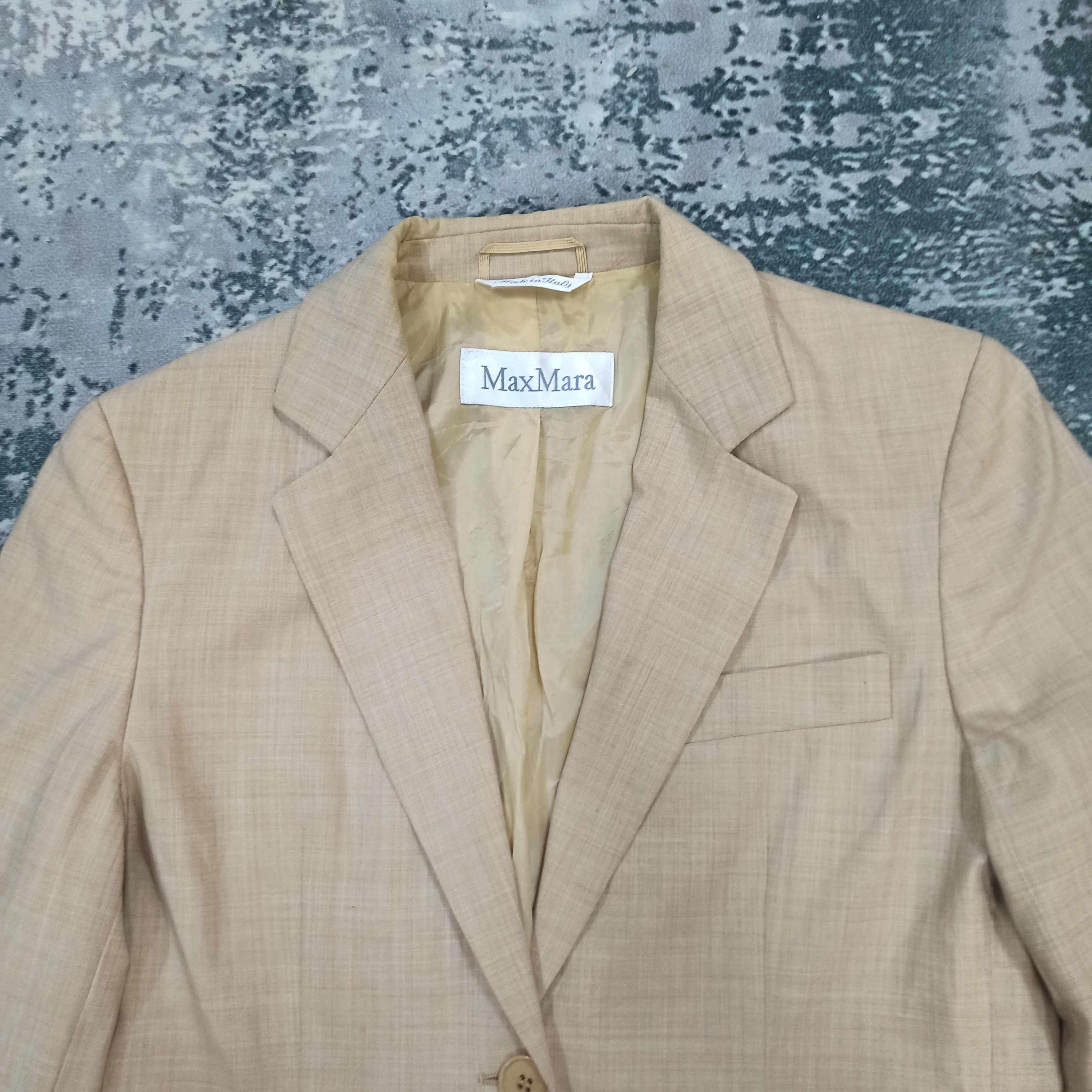 Max Mara Vintage Max Mara Blazer Coat Made in Italy Size S / US 4 / IT 40 - 2 Thumbnail