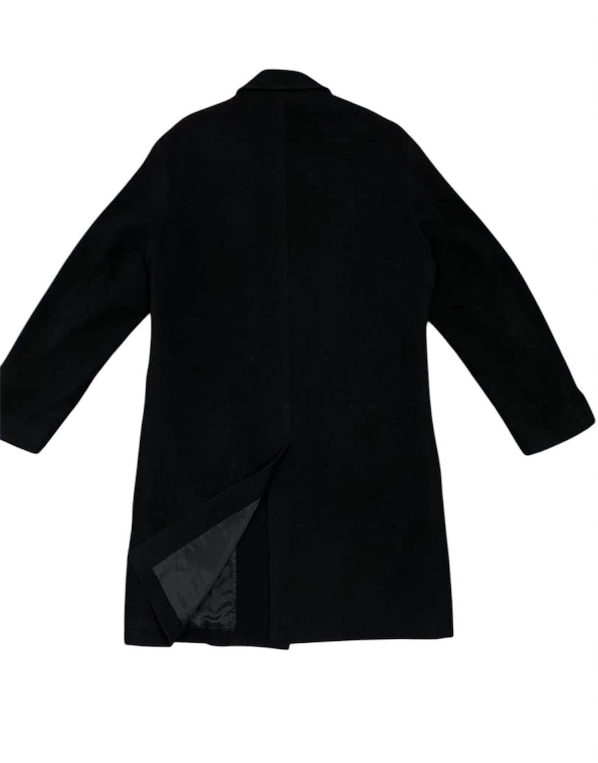 Y's for Men × Yohji Yamamoto BLACK SIGNATURE LONG JACKET YOHJI YAMAMOTO POUR HOMME WOOL Size US L / EU 52-54 / 3 - 3 Thumbnail