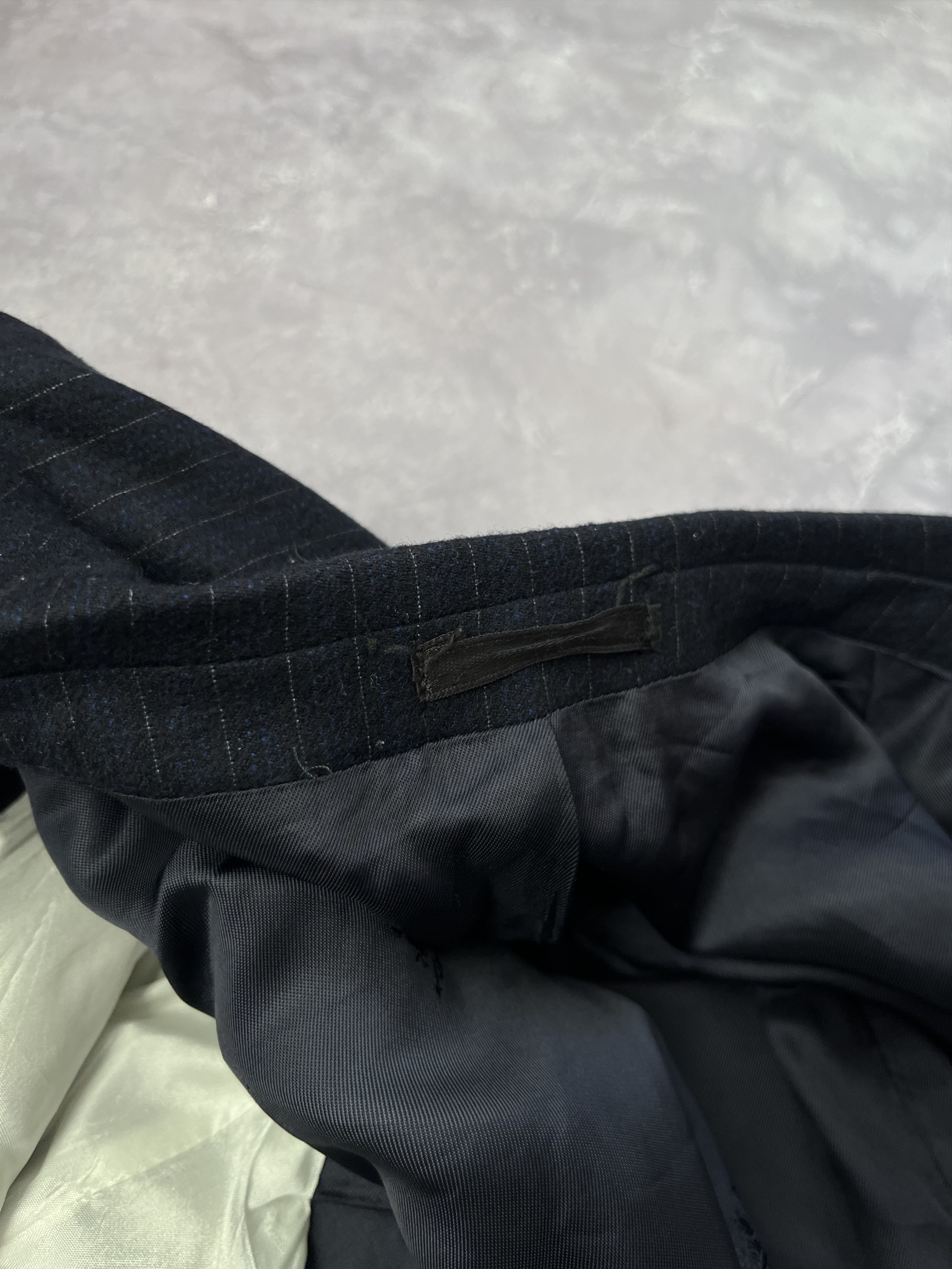 Burberry Vintage Burberry's Wool Cashmere Suit Pinstripe Size 42R Size 42R - 9 Thumbnail