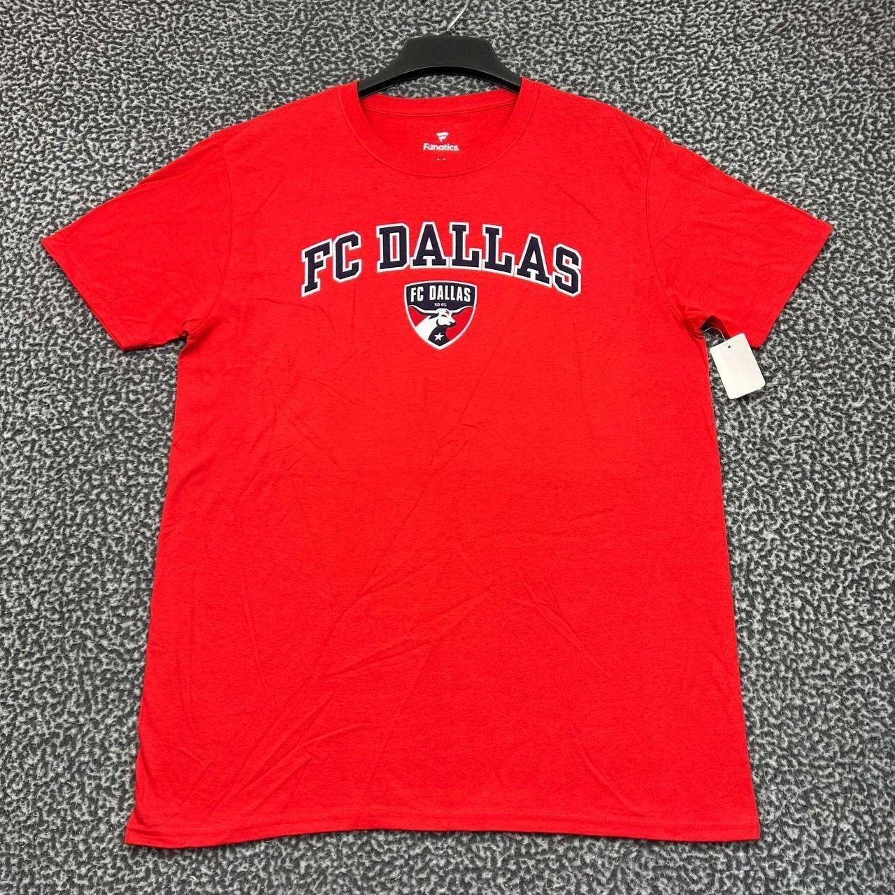 Other FC Dallas Shirt Men Fanatics Short Sleeve Crew Neck Cotton L Size US L / EU 52-54 / 3 - 1 Thumbnail
