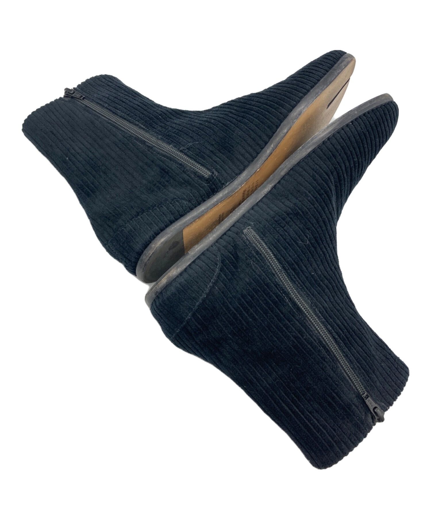 Maison Margiela MAISON MARGIELA Corduroy Tabi Boots Black 43 Size US 10 / EU 43 - 5 Thumbnail