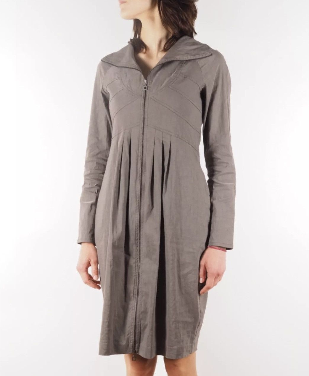 Hysteric Glamour × Sarah Pacini Sarah Pacini 2in1 jacket dress bubble balloon hem linen Size S / US 4 / IT 40 - 3 Thumbnail