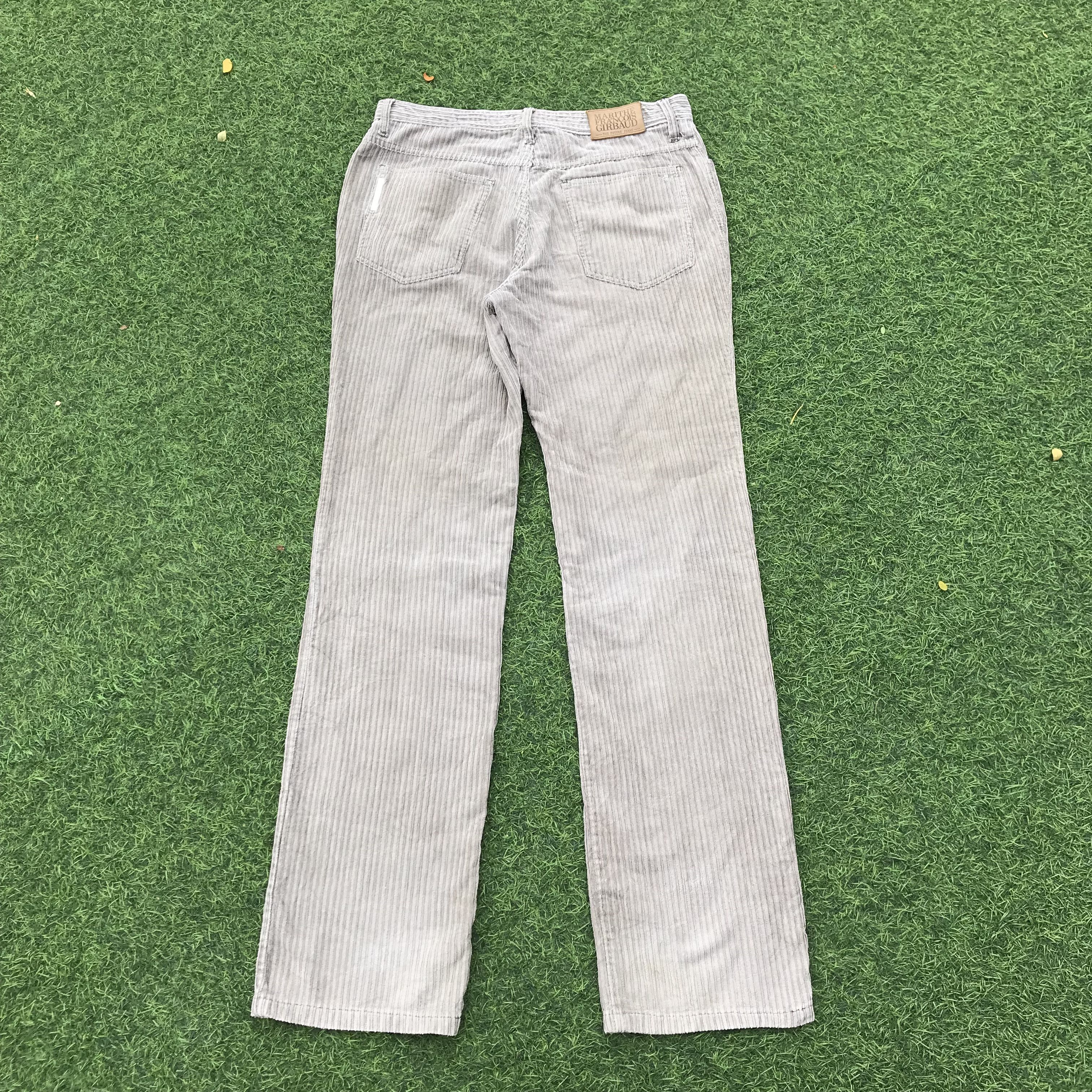 Marithe + Francois Girbaud Vintage MFG Marithe Francois Girbaud Brown Corduroy Trouser Size US 33 - 2 Thumbnail