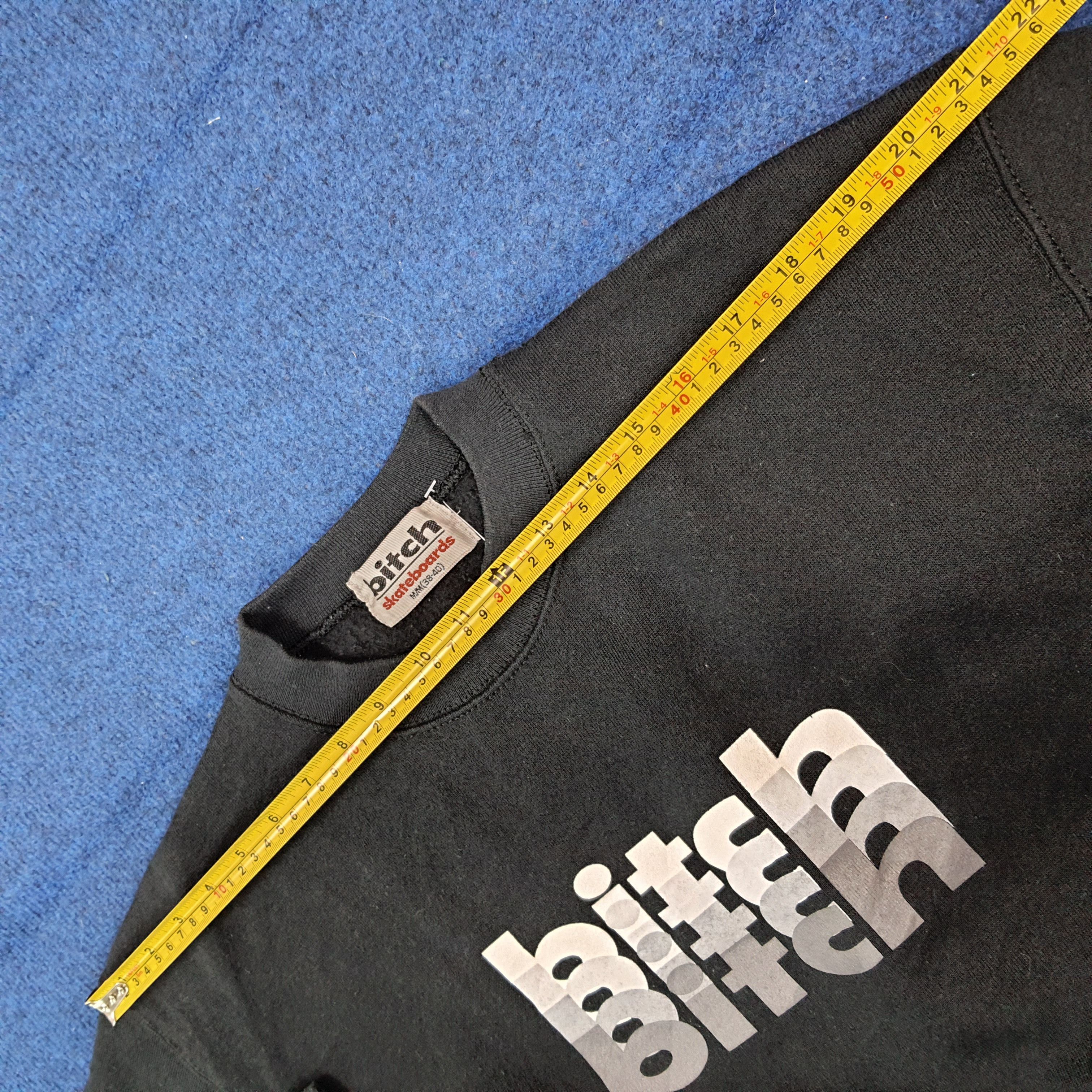 Vintage Vintage Bitch Skateboards Streetwear Sweatshirt C298N5 Size US S / EU 44-46 / 1 - 7 Thumbnail