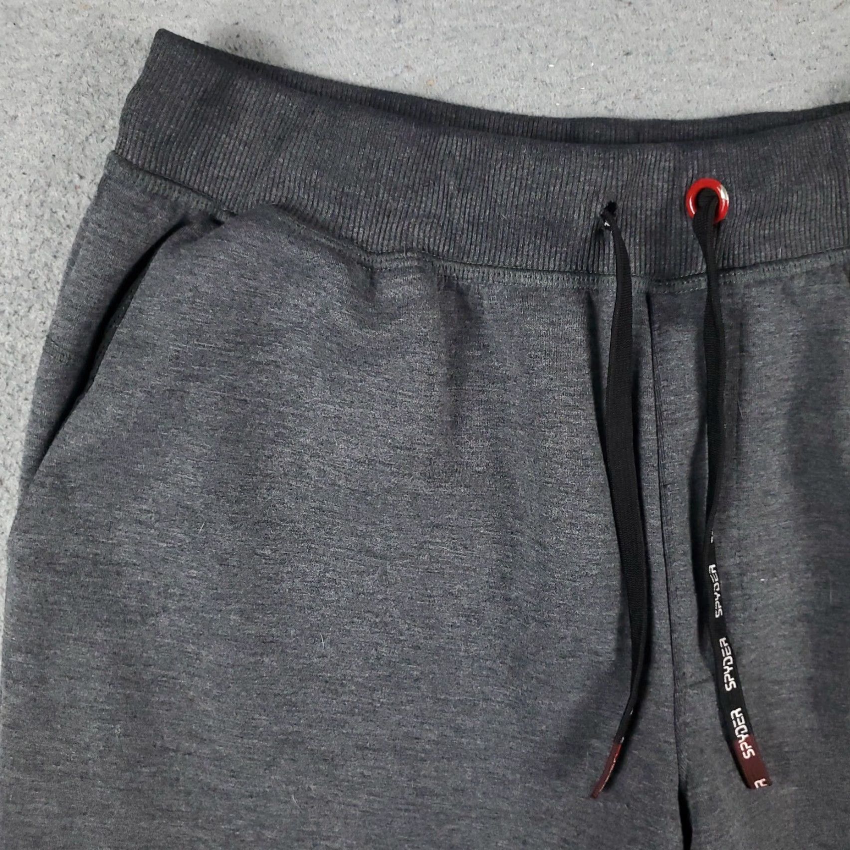 Spyder Spyder Sweat Shorts Mens Medium Gray Active Running Training Size US 31 - 2 Thumbnail