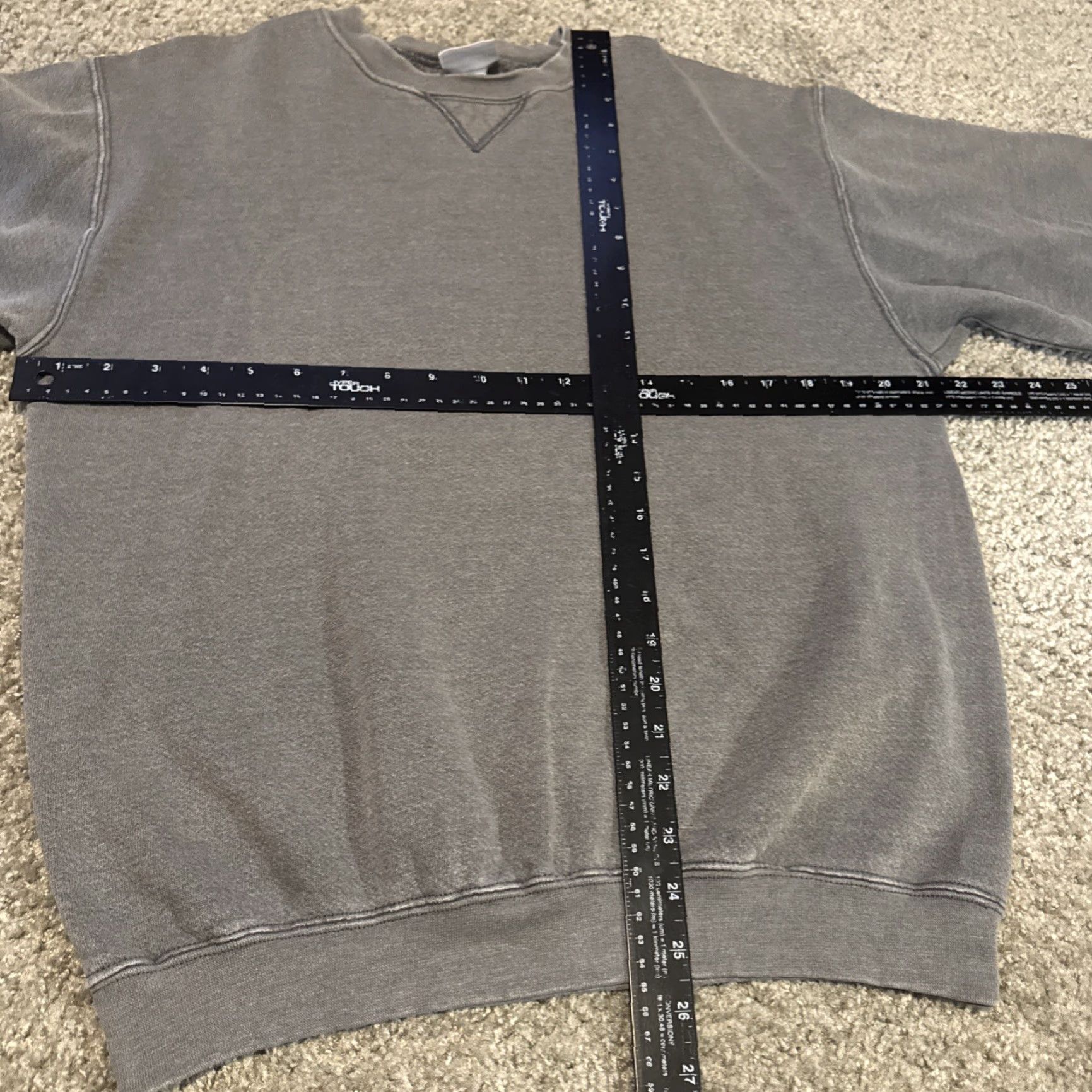 Essentials VINTAGE Bike 90s Crewneck Sweatshirt Mens M Grey/Gray Size US M / EU 48-50 / 2 - 7 Thumbnail