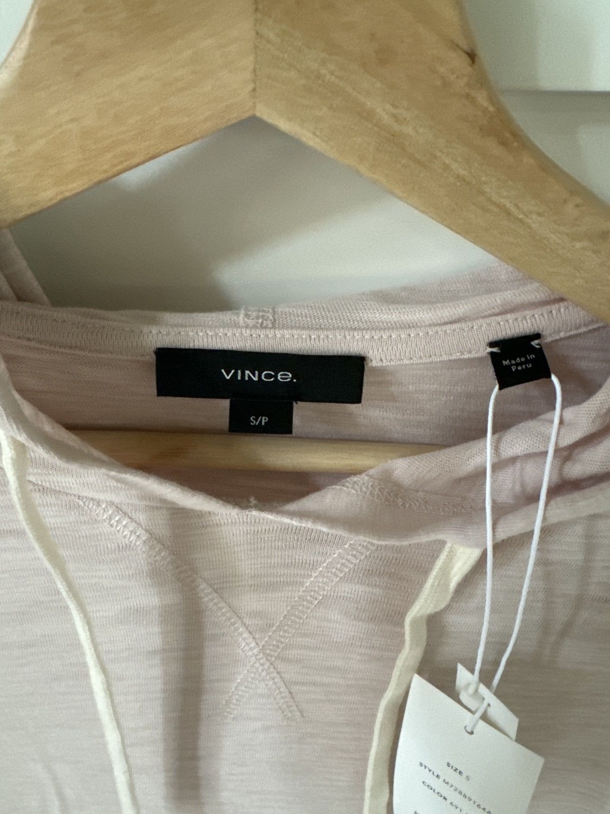 Vince Vince Pink Hoodie Size US M / EU 48-50 / 2 - 5 Thumbnail