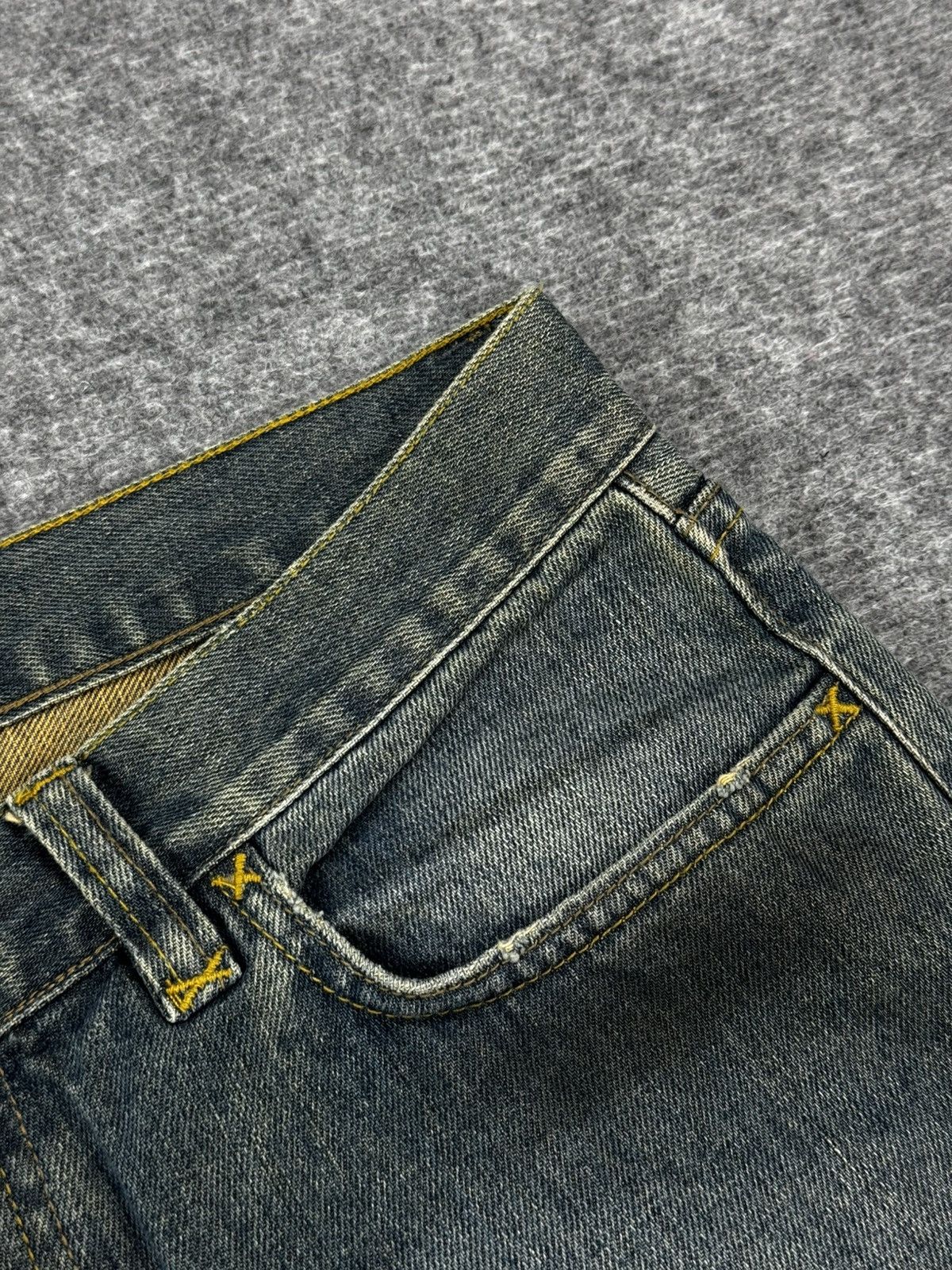 Dolce & Gabbana Vintage FW04 Dolce & Gabbana LOVE Patch Jeans Size US 33 - 9 Thumbnail