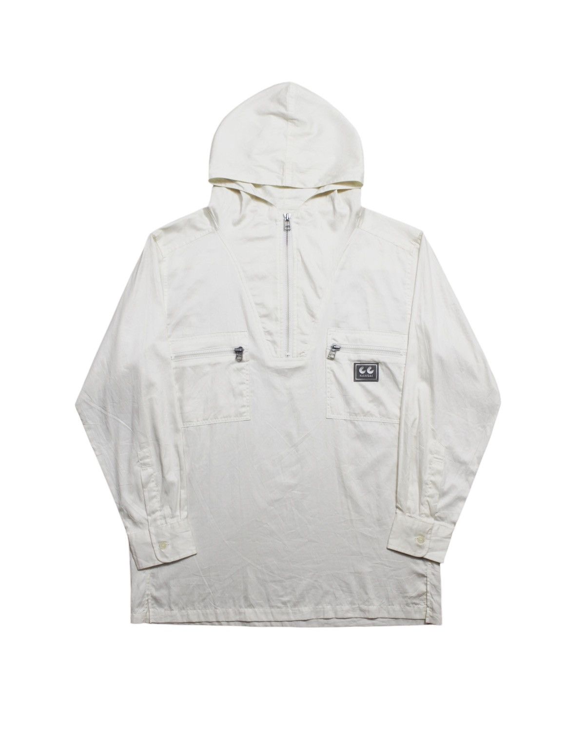Japanese Brand × Kansai Yamamoto 1990S CCKANSAI BY KANSAI YAMAMOTO HALF ZIP JACKET Size US M / EU 48-50 / 2 - 1 Thumbnail