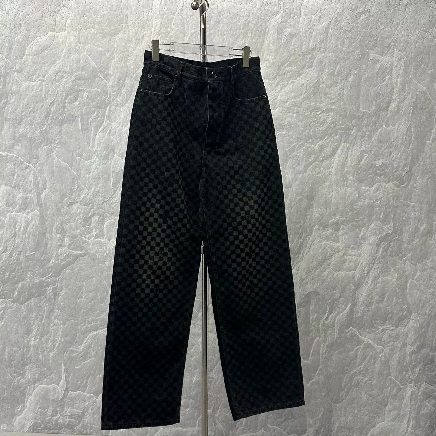 Louis Vuitton louis vuitton damier pattern denim pants Size US 28 / EU 44 - 1 Thumbnail