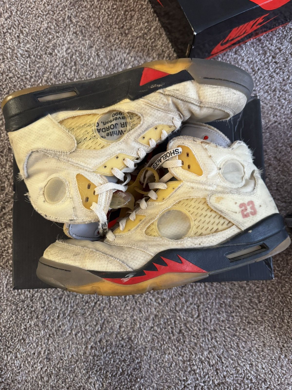 Jordan 5 Off White “Sail”