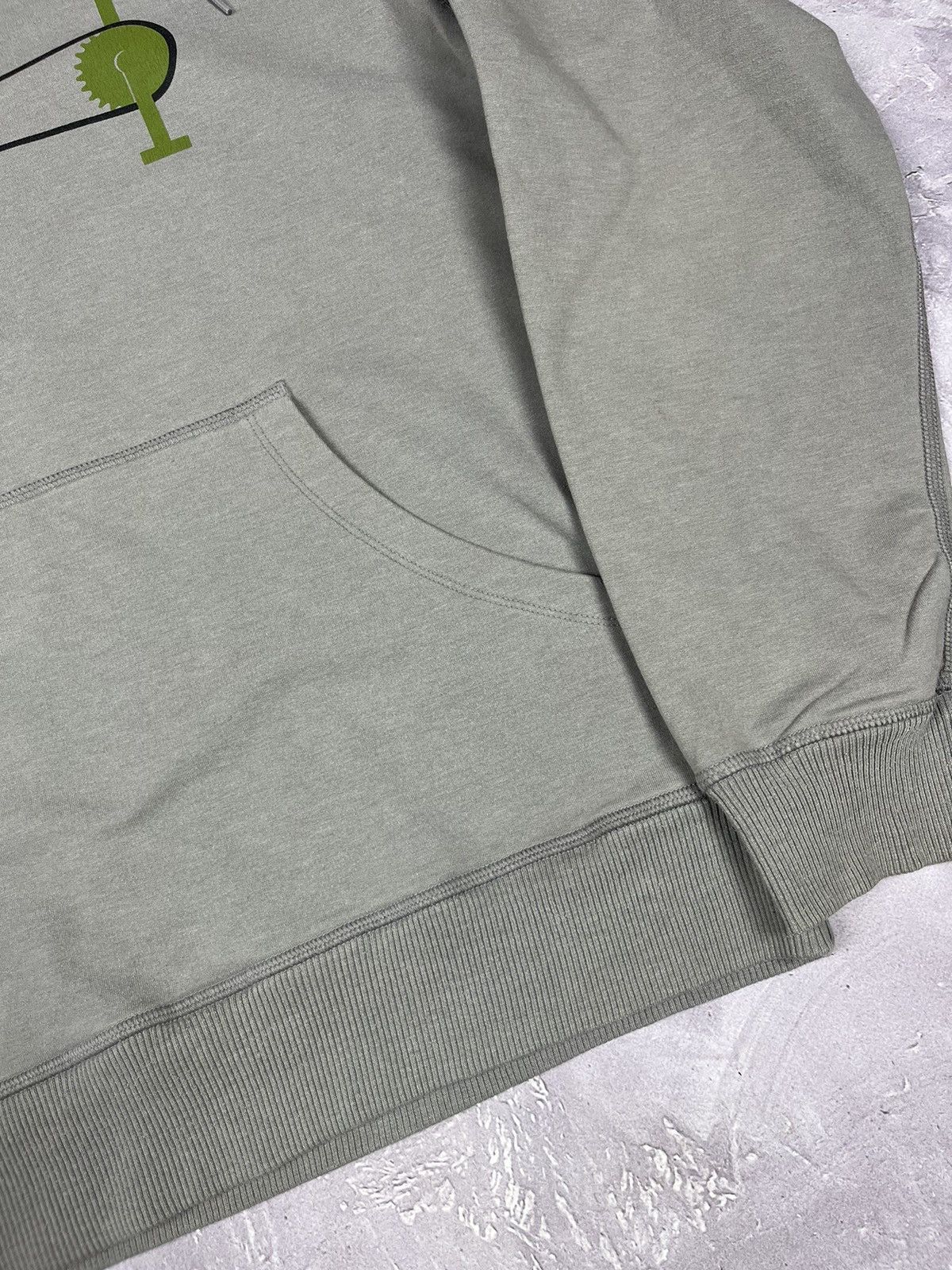 Patagonia Rare Patagonia Live Simply Grey Hoodie Big Logo Vintage Size US M / EU 48-50 / 2 - 4 Thumbnail