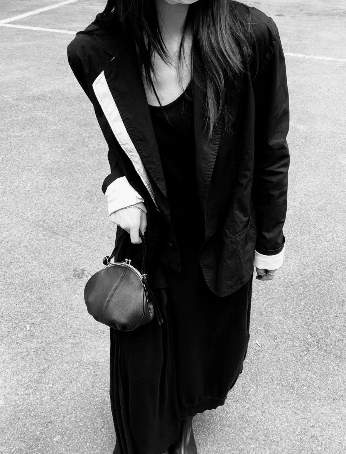 Yohji Yamamoto Yohji Yamamoto y's20ss B&W Colorblocked Blazer 1 NWT Size S / US 4 / IT 40 - 5 Thumbnail