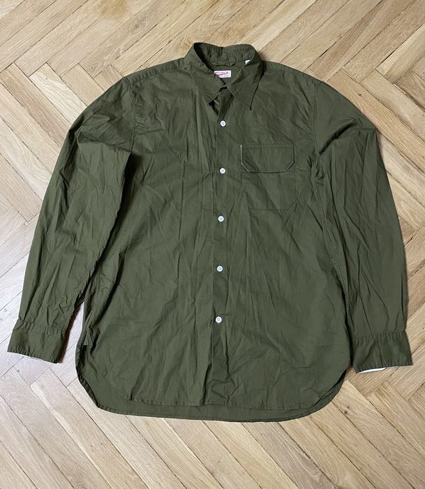 Arpenteur Arpenteur Lyon French Workwear Vintage Style Khaki Shirt