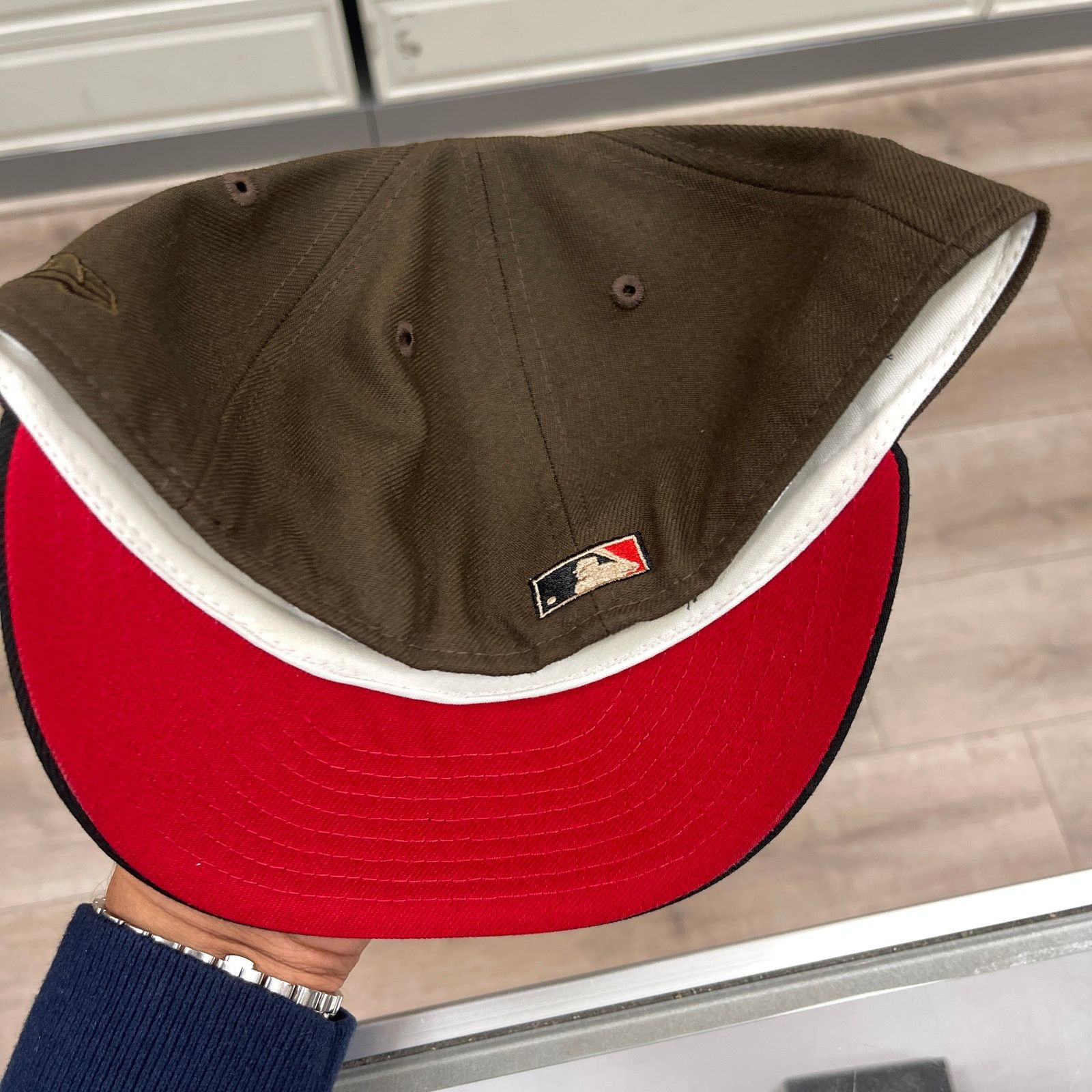 New Era New Era Brown Texas Rangers 40th Anniversary Hat Cap 7 1/4 Size ONE SIZE - 5 Thumbnail