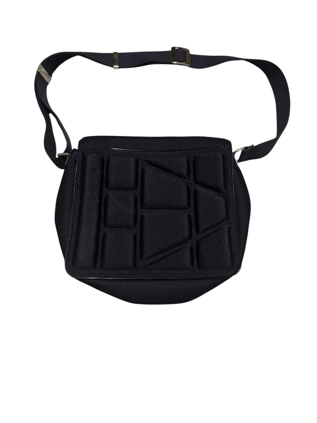 Gaultier Homme Objet × Jean Paul Gaultier JPG Padded Quilted Tech Cassette Sling Bag Size ONE SIZE - 1 Thumbnail