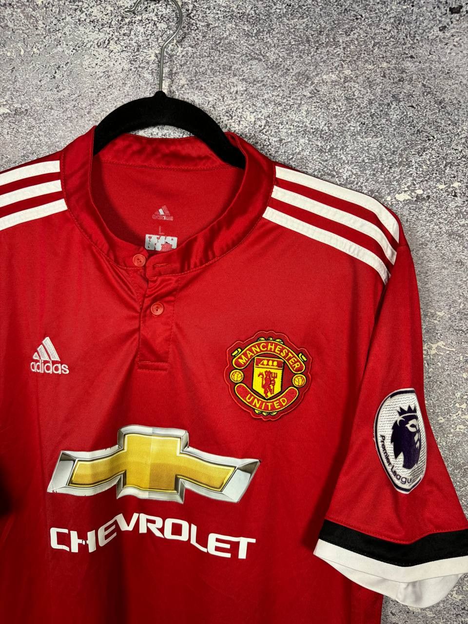 Vintage MATA Manchester United 2017/18 Fan Soccer Jersey Medium Size US M / EU 48-50 / 2 - 3 Thumbnail