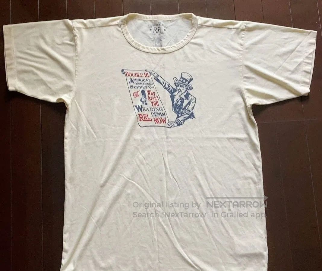 RRL Ralph Lauren RRL Graphic Jersey T. Size US L / EU 52-54 / 3 - 1 Thumbnail