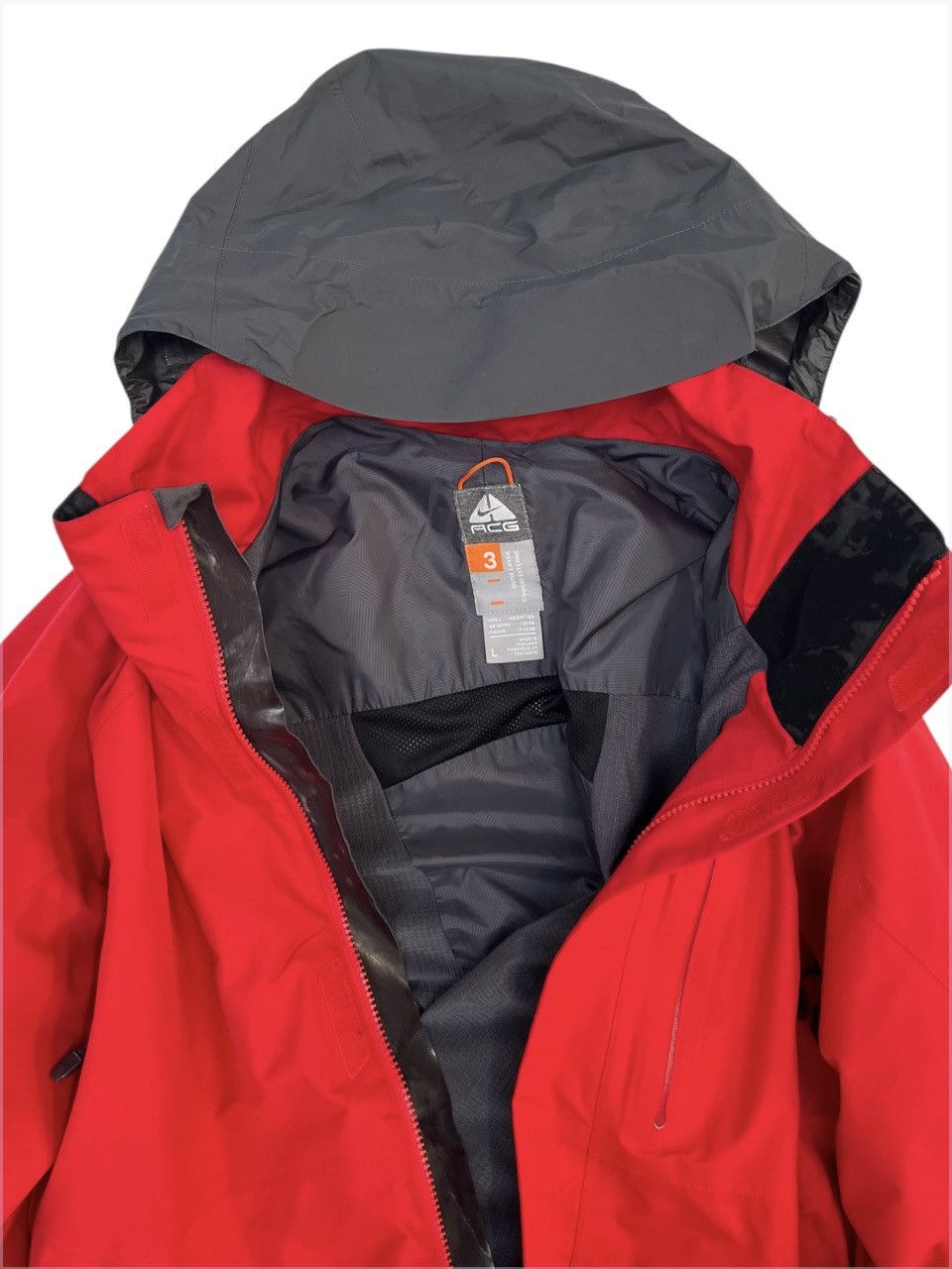 Nike ACG vintage Nike ACG Gore-Tex mountain jacket - Red - Size L Size US L / EU 52-54 / 3 - 18 Thumbnail