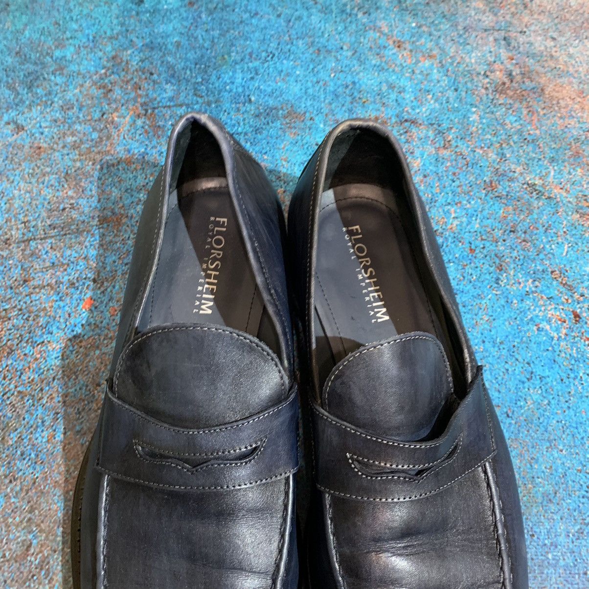 Florsheim × Genuine Leather Amazing Leather Loafers Florsheim Royal Imperial Size 9, 43 Size US 9 / EU 42 - 12 Thumbnail