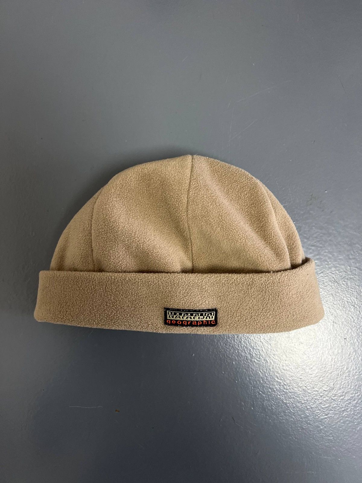 Napapijri Vintage Napapijri Geographic Fleece Hat Travel Mountain OS Size ONE SIZE - 11 Thumbnail