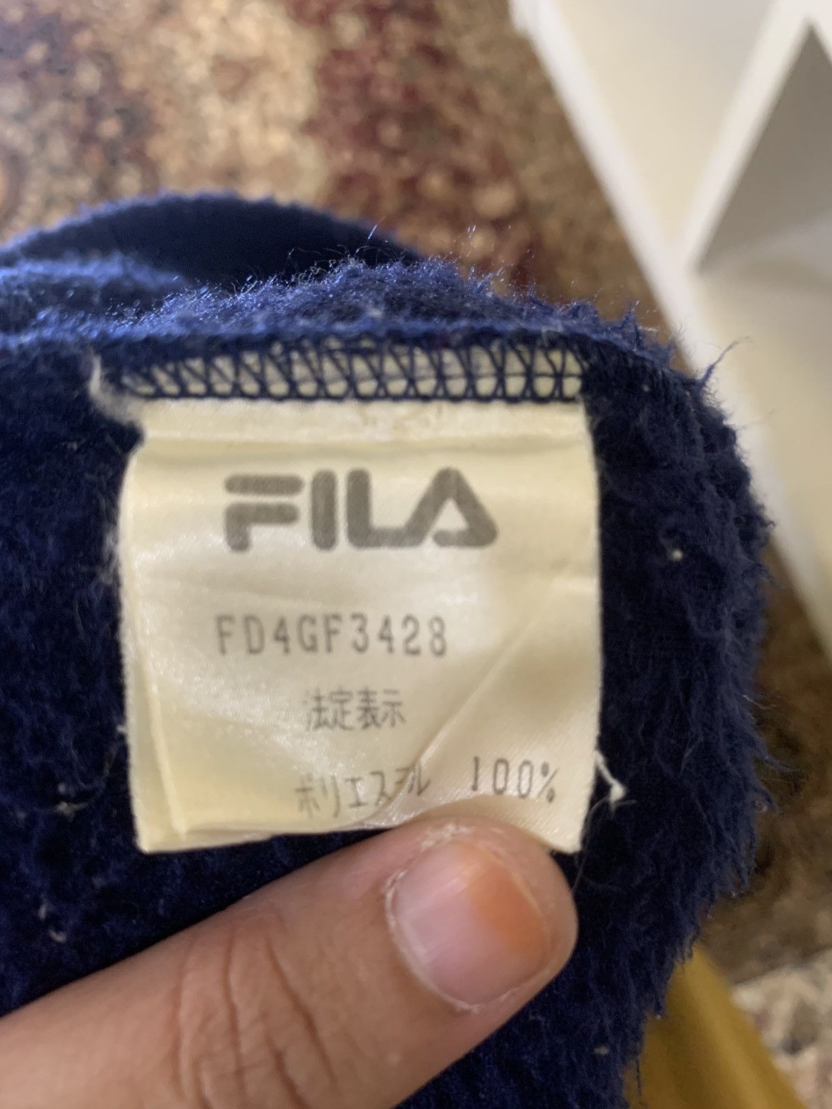 Bjorn Borg × Fila × Vintage Vintage Fila Fleece Sweater Size US L / EU 52-54 / 3 - 11 Thumbnail