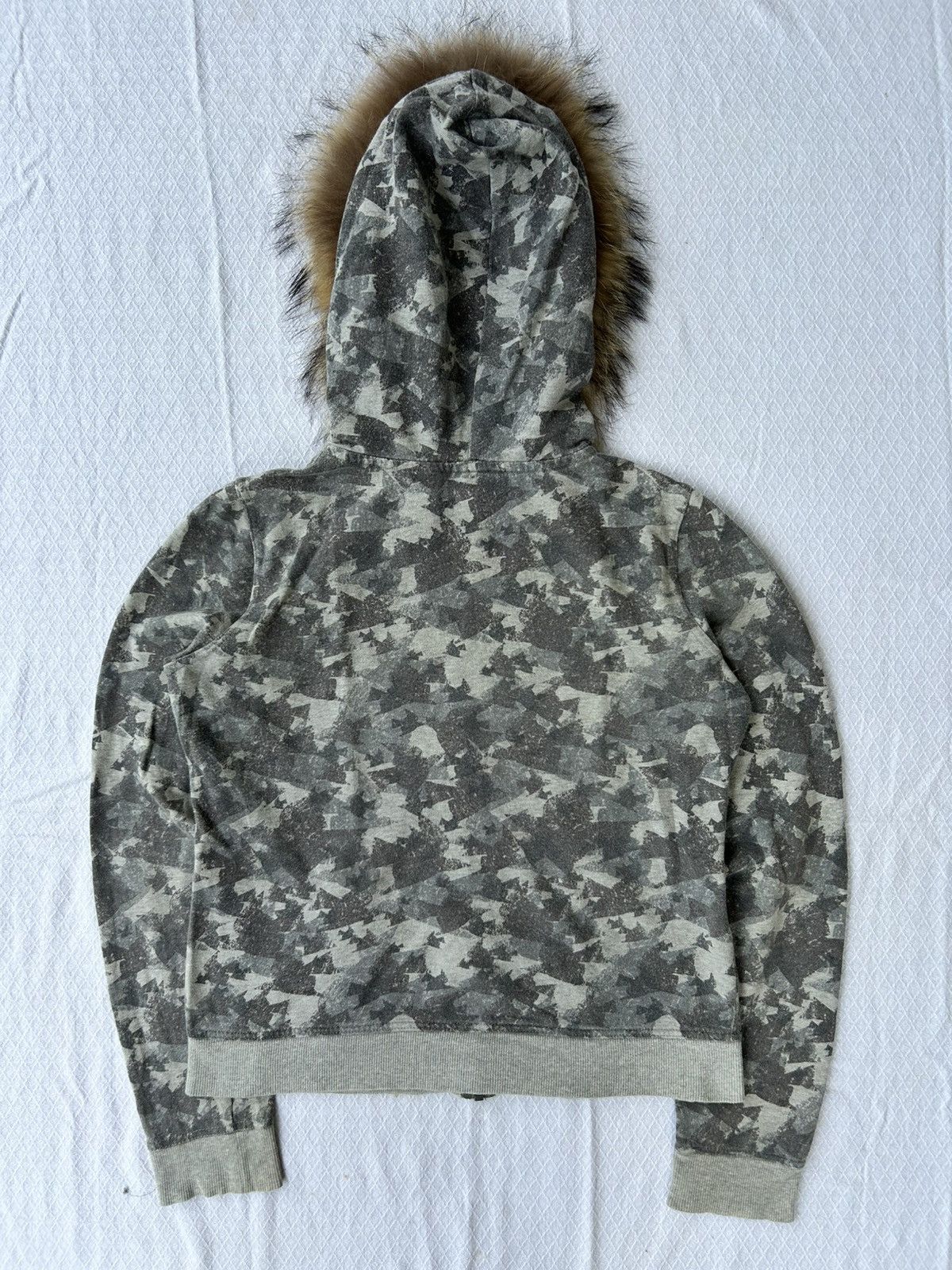 Japanese Brand Japanese fur hoodie camo kmrii style Size US M / EU 48-50 / 2 - 2 Thumbnail