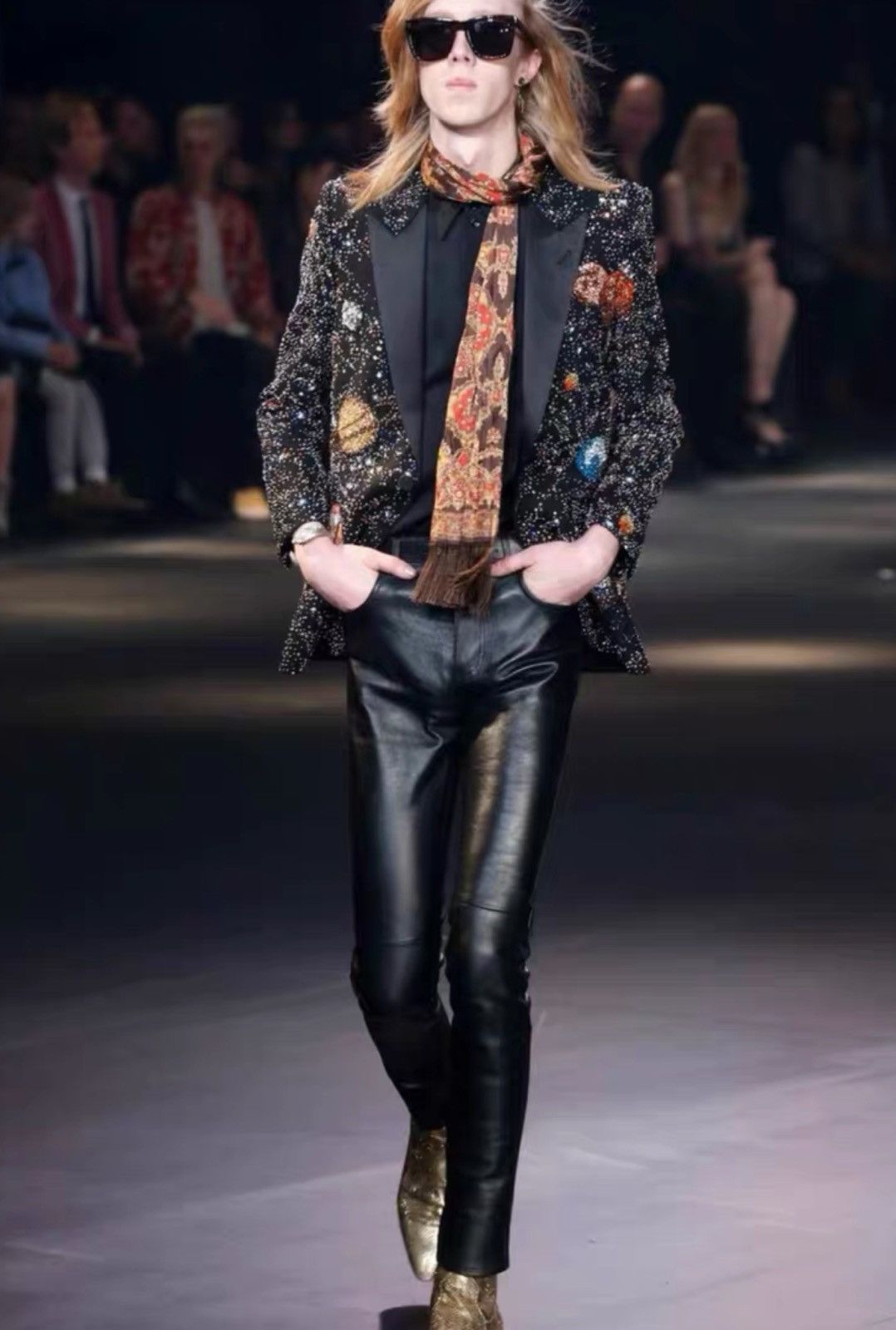 Saint Laurent Paris Saint Laurent SLP 2016FW Black Samurai Silk Shirt Size US M / EU 48-50 / 2 - 4 Thumbnail