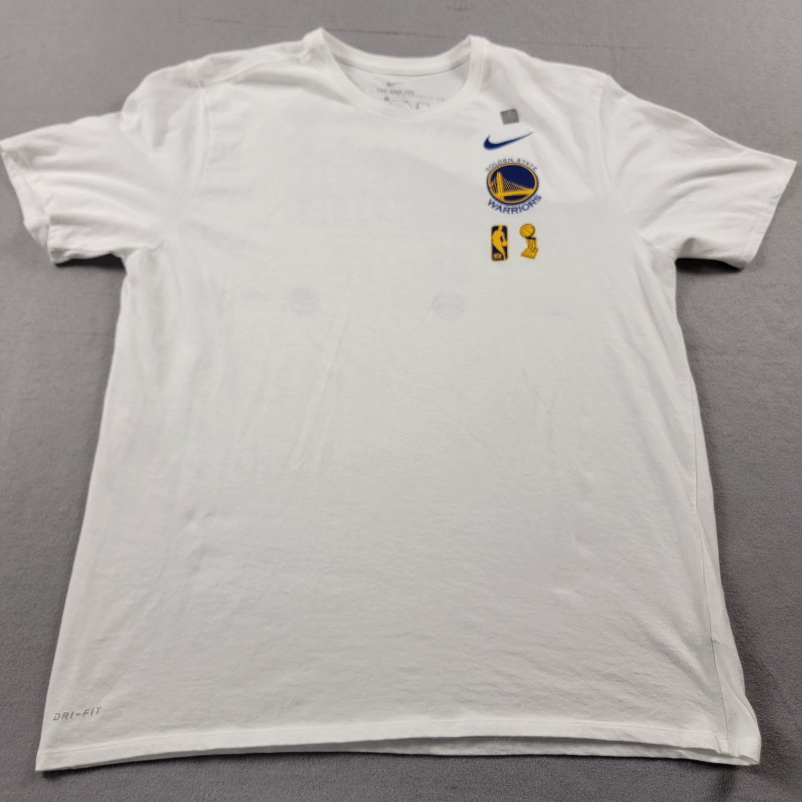 Nike Golden State Warriors 2018 NBA Champs Nike T White Sz XXL Size US XXL / EU 58 / 5 - 1 Thumbnail