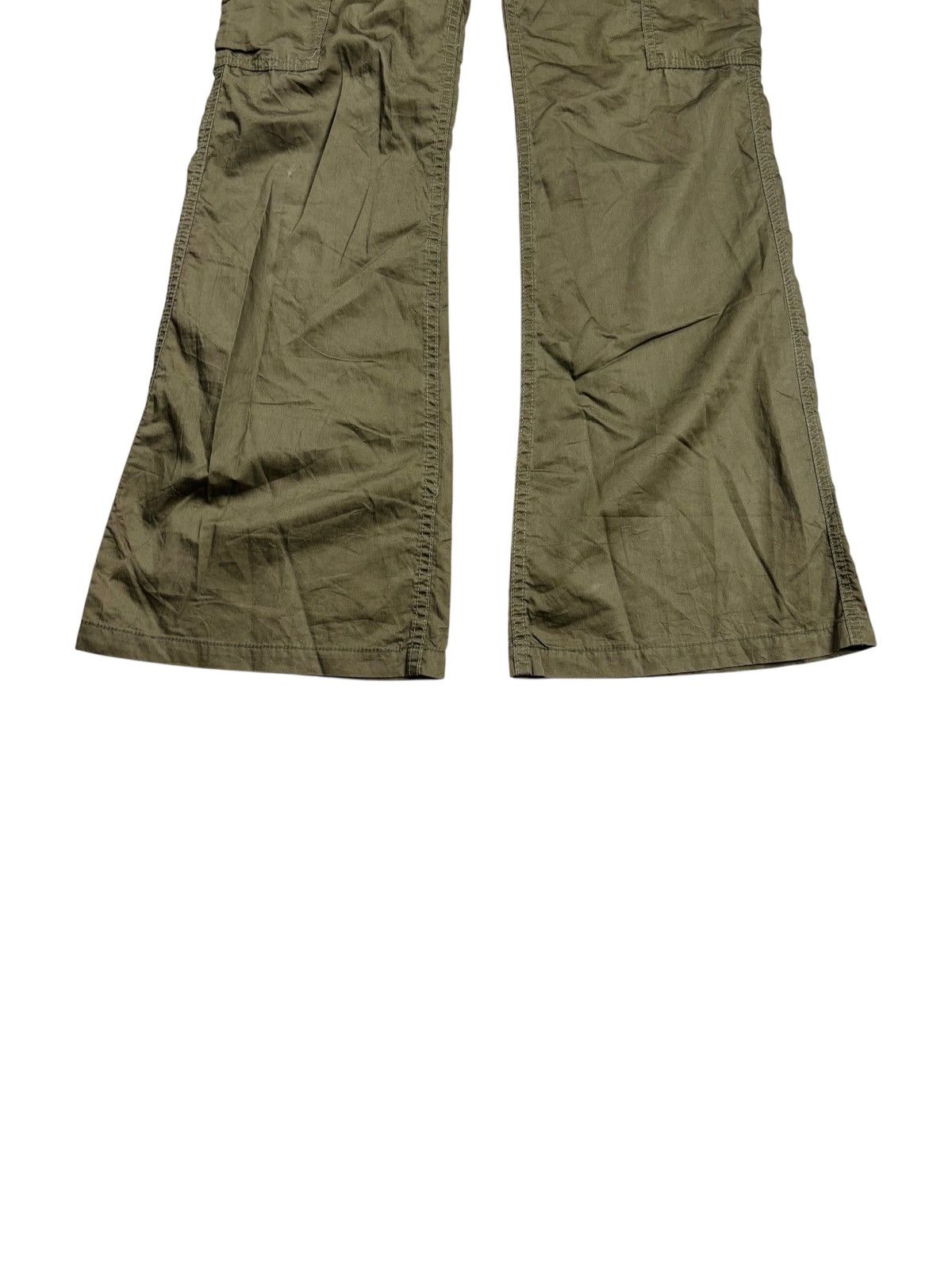 GOA GOA Style Back Number - Apocalypse Style Flared Cargo Pants Size US 29 - 3 Thumbnail