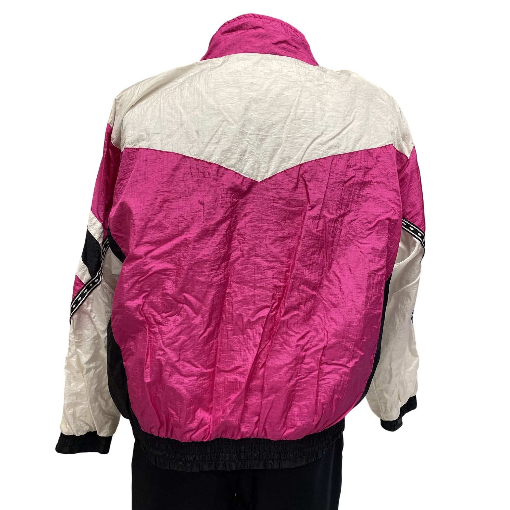 Other Vtg Sunterra HOT PINK COLOR BLOCK Streetwear Windbreaker Size XL / US 12-14 / IT 48-50 - 7 Thumbnail