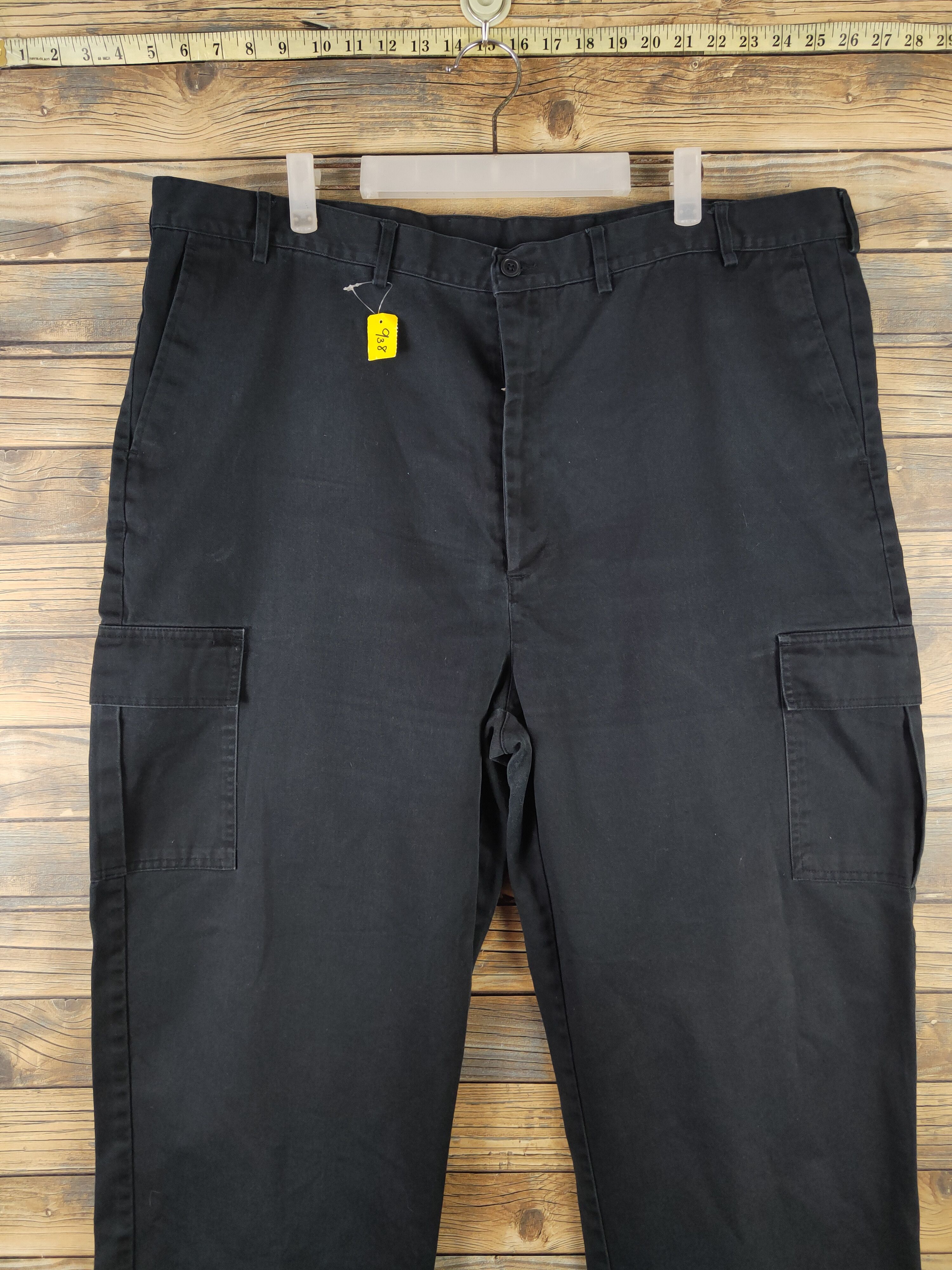 Other DL Edwards Black Multipocket Tactical Cargo Pants #938 Size US 42 / EU 58 - 2 Thumbnail