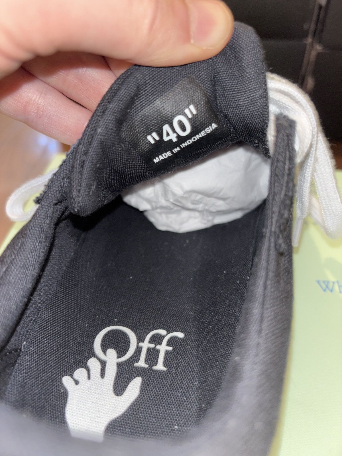 Off-White OFF-WHITE 'Canvas Low Vulcanized Sneakers' Size US 10 / IT 40 - 7 Thumbnail