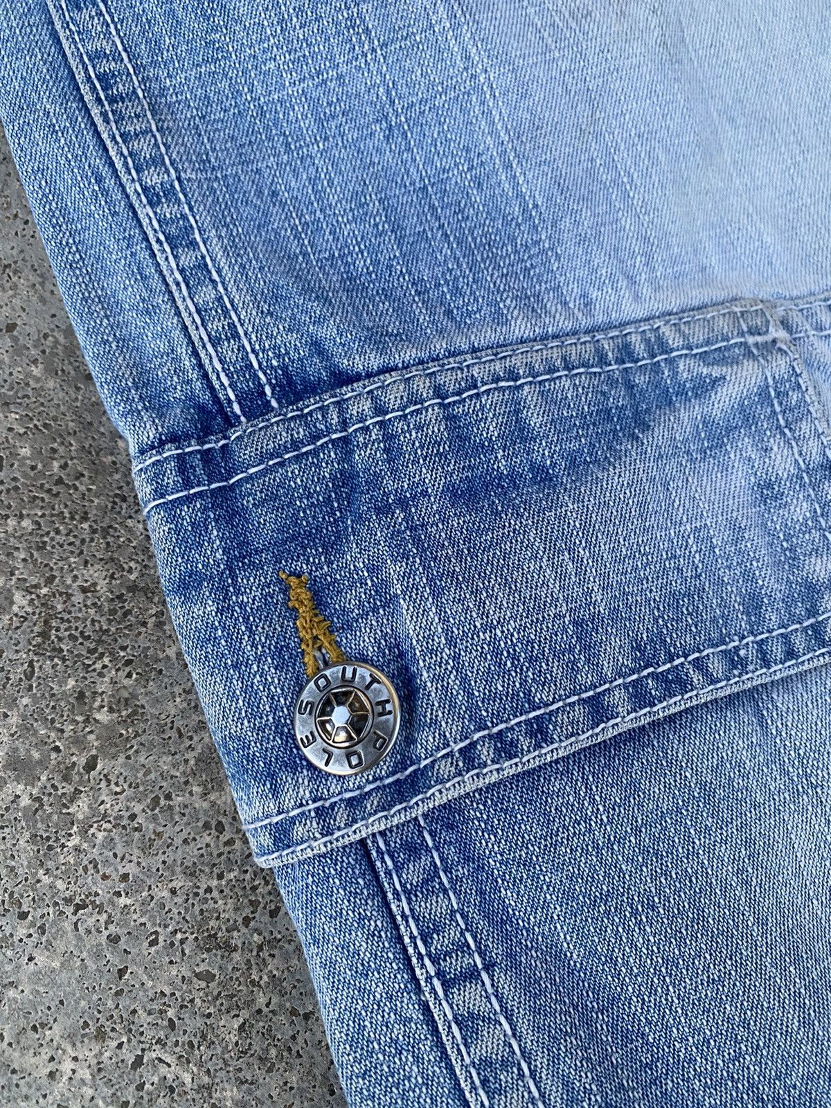Ecko Unltd. 2000s Southpole Baggy Jeans Double Knee y2k Cargo Size US 36 / EU 52 - 7 Thumbnail