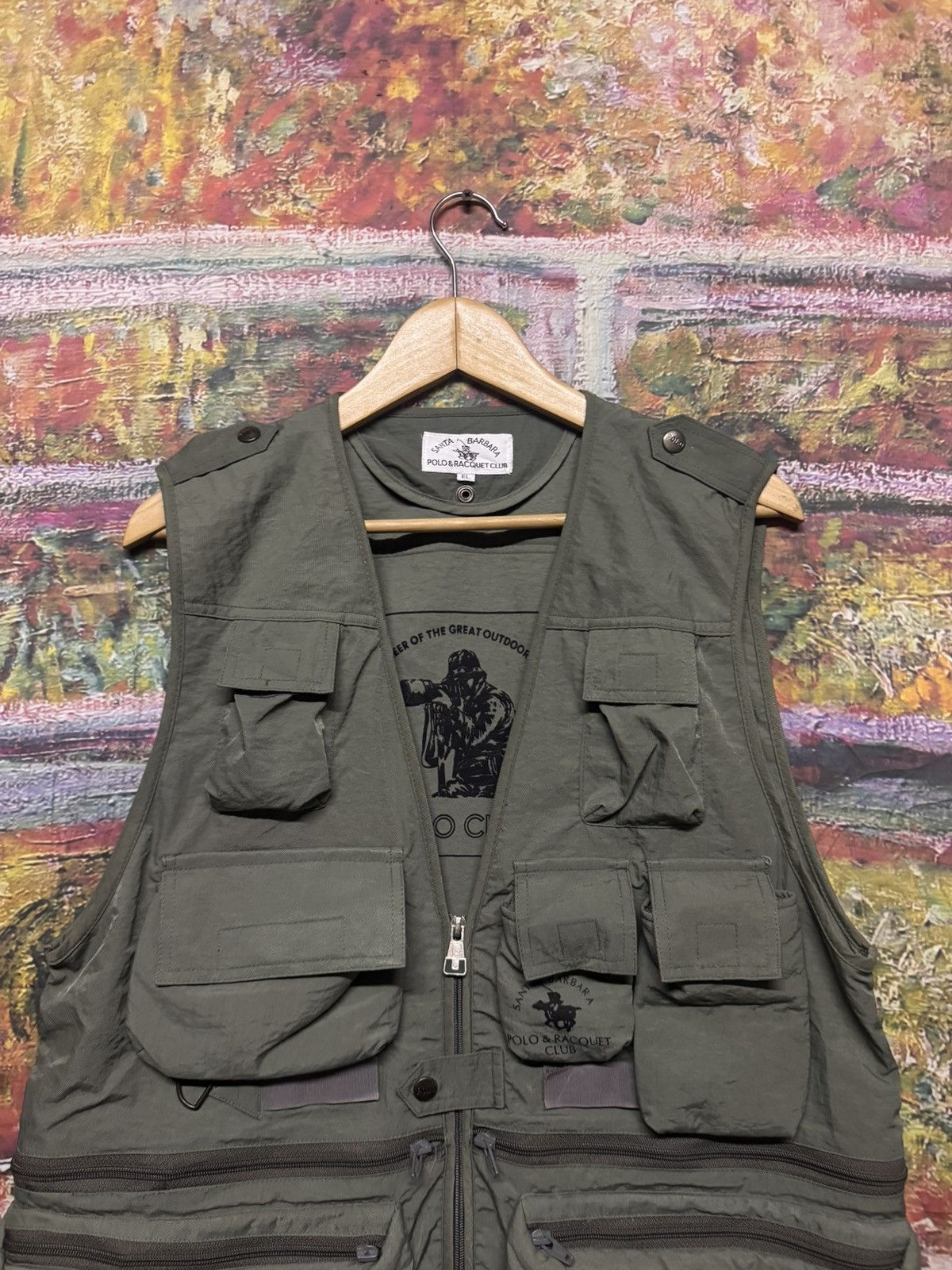 Other Santa Barbara Polo & Racquet Club vest Size 38L - 7 Thumbnail