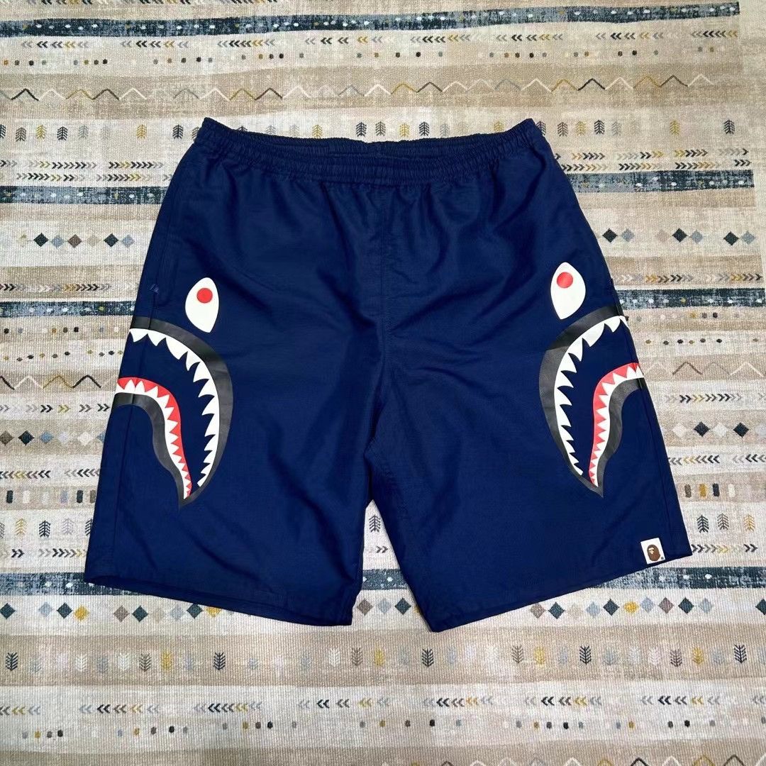 Bape BAPE SHARK SHORTS Size US 32 / EU 48 - 1 Thumbnail