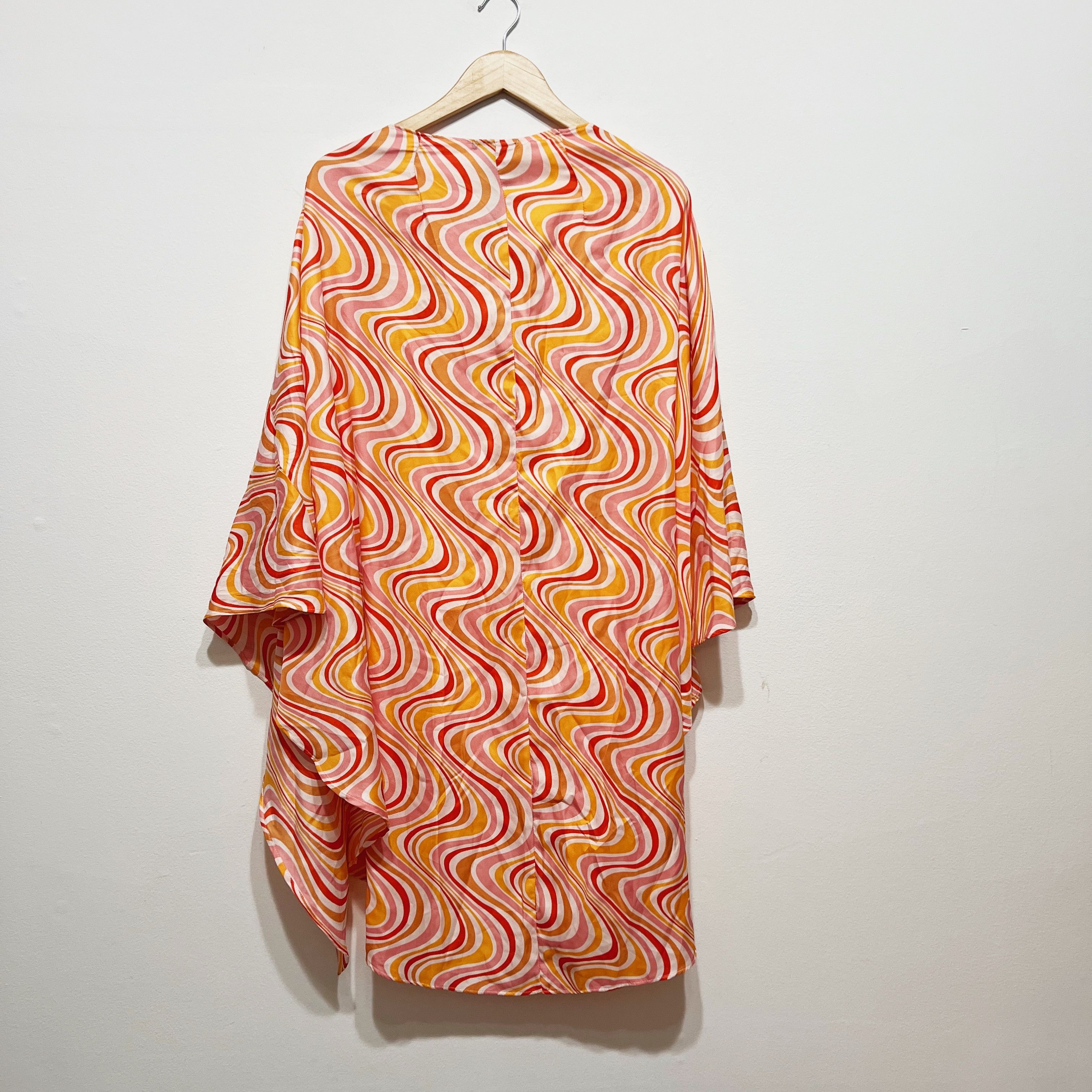 Zara Zara Geometric Groovy Open Front Print Size M / US 6-8 / IT 42-44 - 3 Thumbnail