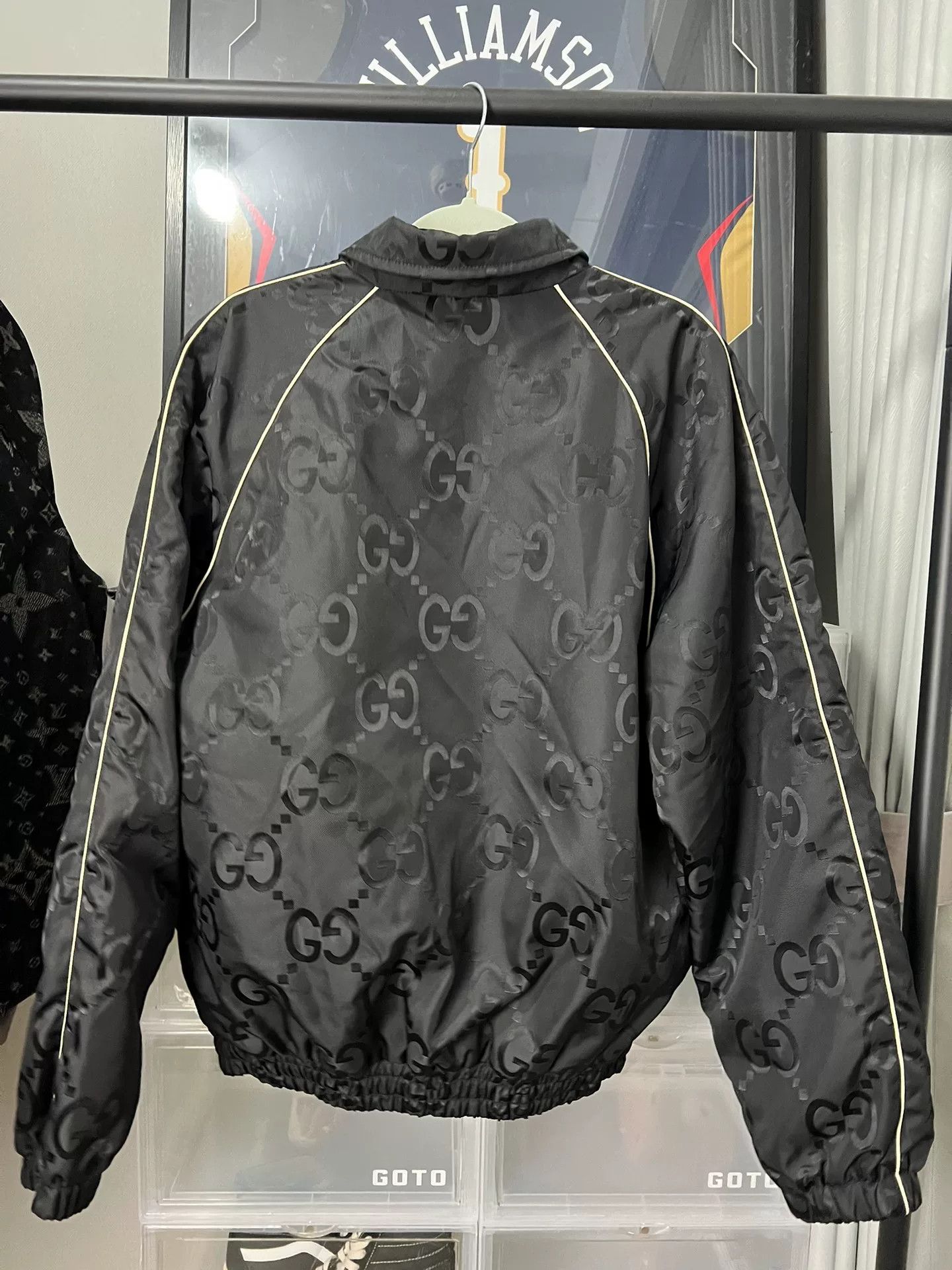 Gucci gucci patterned black jacket Size US L / EU 52-54 / 3 - 2 Thumbnail