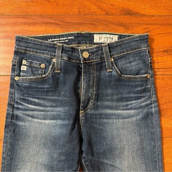 AG Adriano Goldschmied AG Adriano Goldschmied Dark Blue The Farrah Skinny Jeans 26 Size 26" / US 2 / IT 38 - 3 Thumbnail