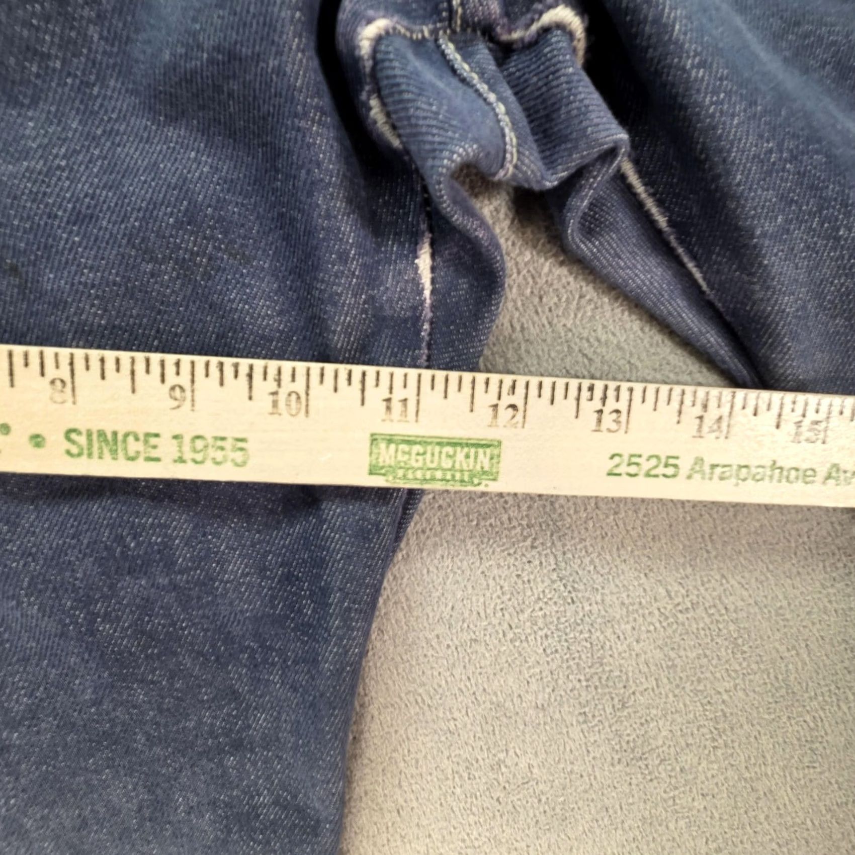 Levi's Levi's Jeans Mens Blue Medium Wash Straight 29x30 Distressed Pockets Button Denim VTG? Size US 29 - 6 Thumbnail