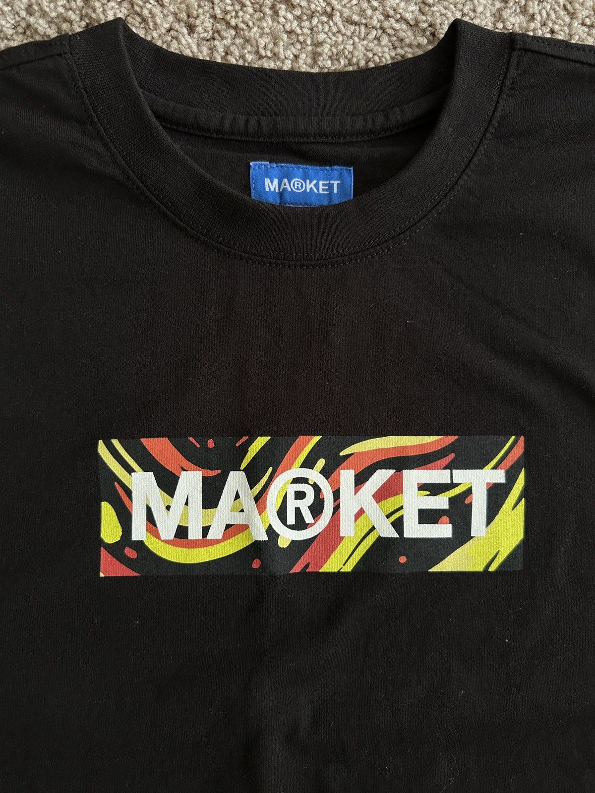 Market Market Box Logo T-shirt Size US XL / EU 56 / 4 - 2 Thumbnail
