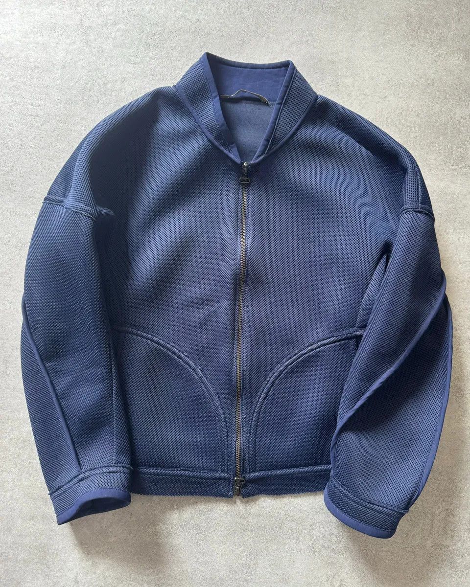 Designer × Marithe + Francois Girbaud × Vintage 2000s Marithé + François Girbaud Blue Aero Technical Jacket Size S / US 4 / IT 40 - 1 Thumbnail