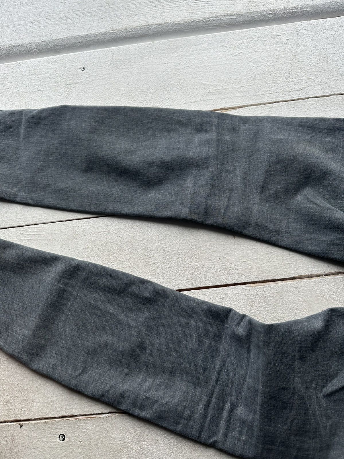 G-Star 🚨VNTG G STAR RAW GRAY FADED RARE AVANT GARDE JEANS Y2K Size 26" / US 2 / IT 38 - 11 Thumbnail