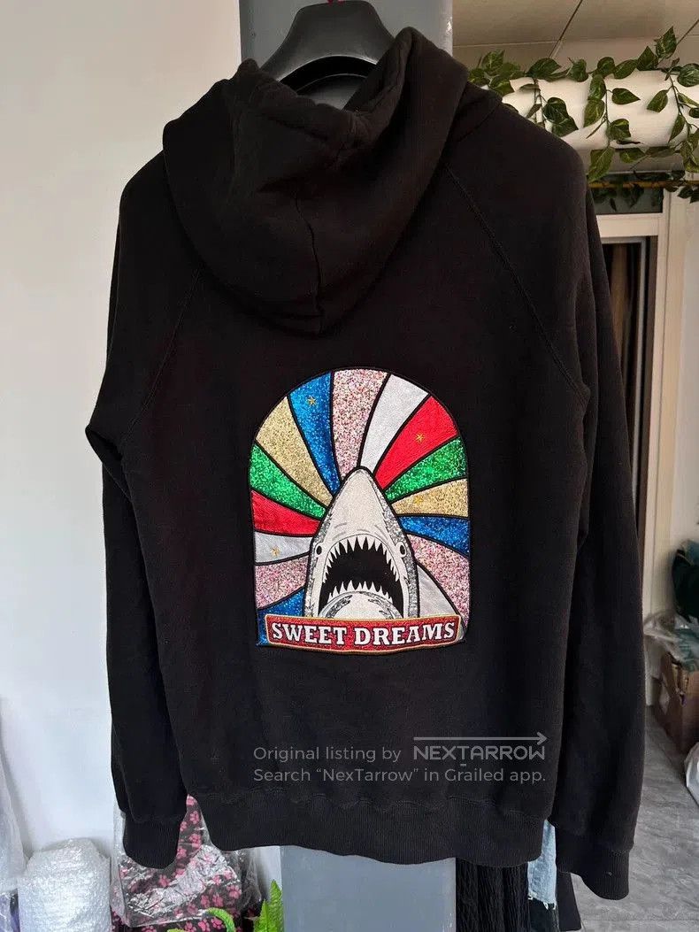 Other Saint Laurent Paris Shark Embroidery Hoodie. Size US XL / EU 56 / 4 - 2 Thumbnail