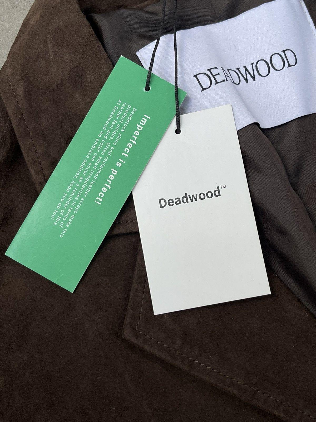 Deadwood !DS! SS23 Deadwood Painter Suede Leather Coat Size US M / EU 48-50 / 2 - 20 Thumbnail
