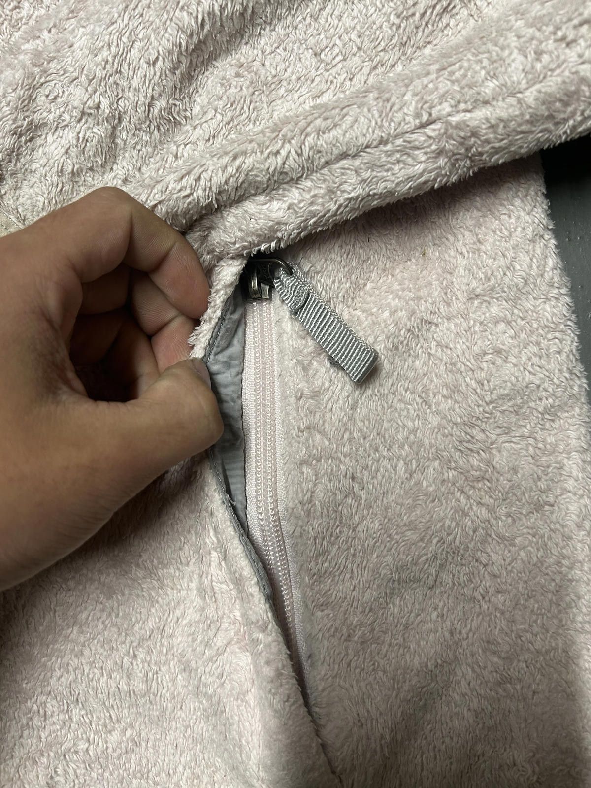 The North Face The North Face Fleece Jacket - Grey & Cream Size US XL / EU 56 / 4 - 4 Thumbnail